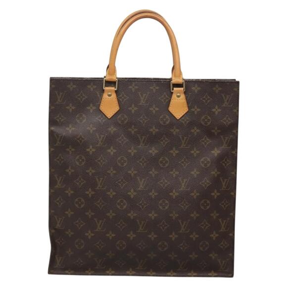 LOUIS VUITTON Monogram Sac Plat Hand Bag M51140 - Picture 3 of 12
